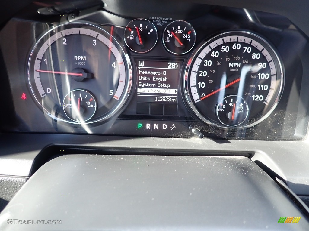 2012 Dodge Ram 3500 HD Laramie Mega Cab 4x4 Gauges Photos