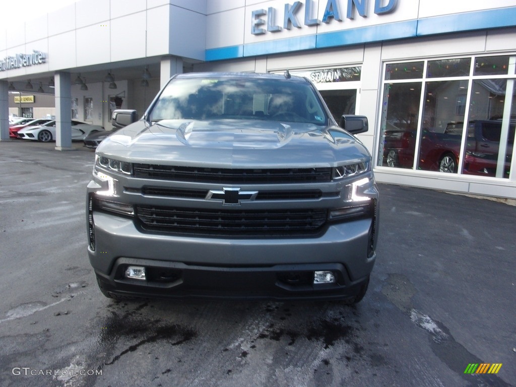 2021 Silverado 1500 RST Crew Cab 4x4 - Satin Steel Metallic / Jet Black photo #7