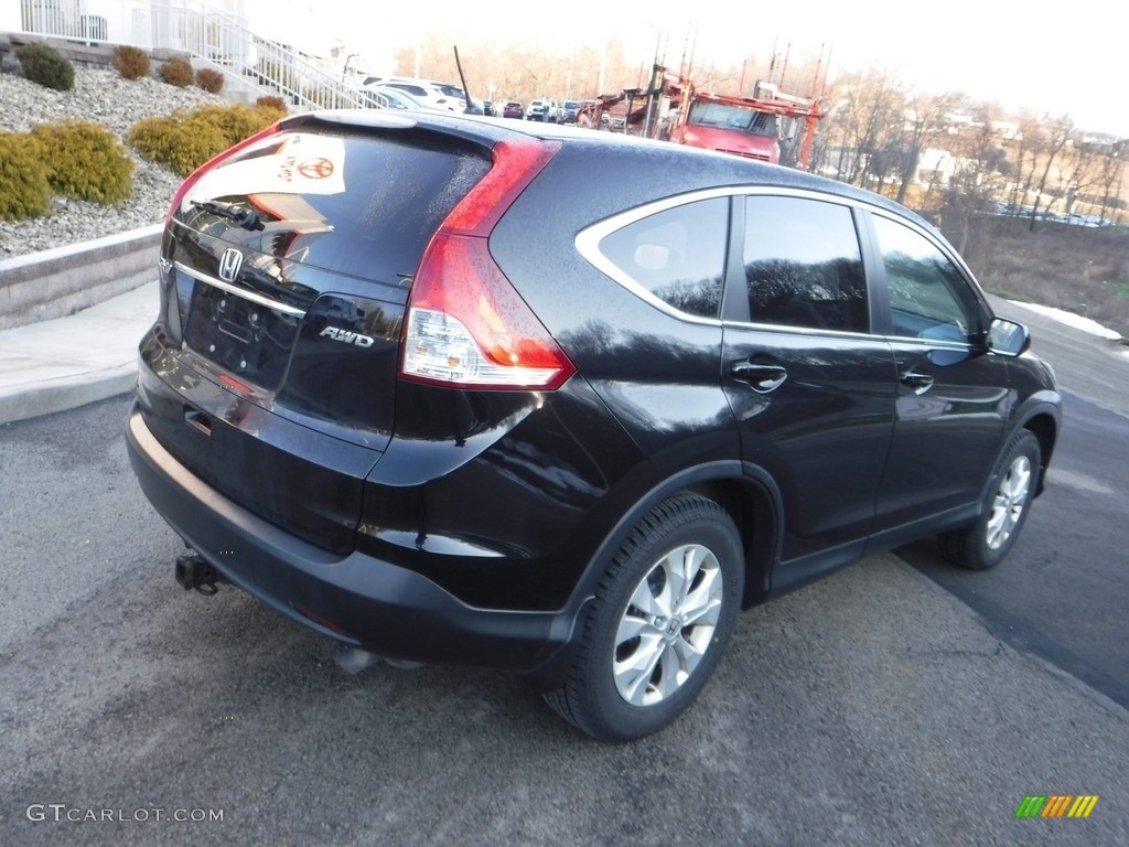 2014 CR-V EX AWD - Crystal Black Pearl / Black photo #14