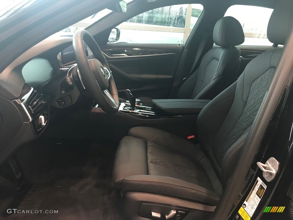 2021 5 Series 530i xDrive Sedan - Black Sapphire Metallic / Black photo #3