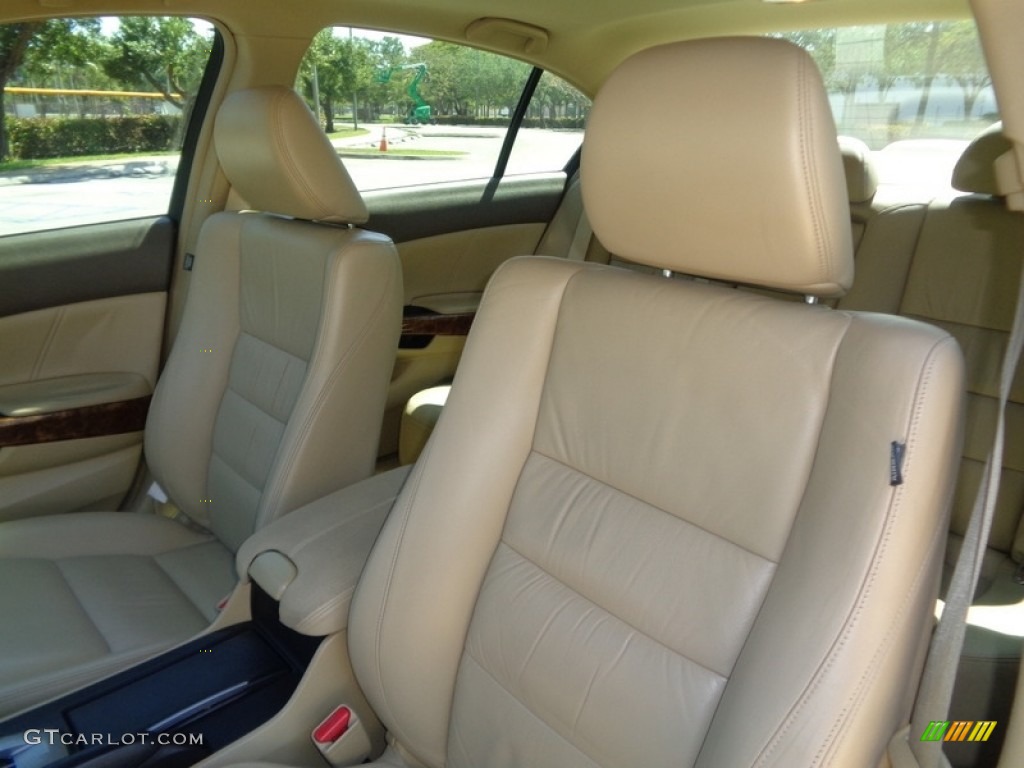 2008 Accord EX-L Sedan - Basque Red Pearl / Ivory photo #6