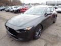 2021 Machine Gray Metallic Mazda Mazda3 Select Hatchback AWD  photo #5