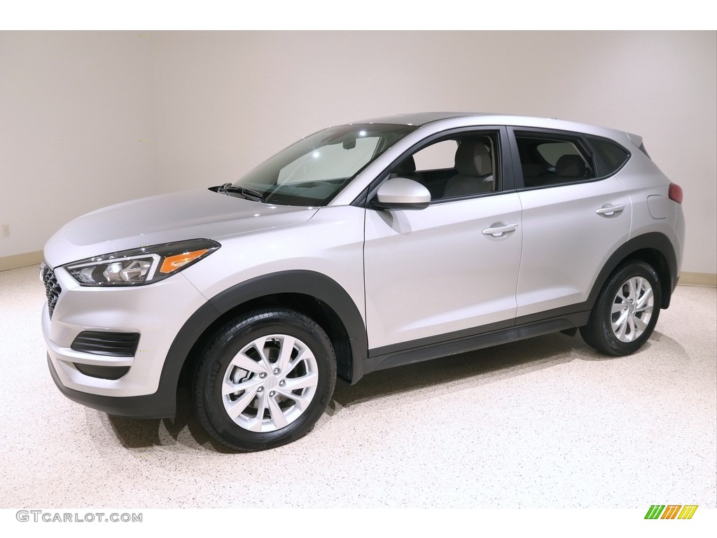 Stellar Silver 2020 Hyundai Tucson SE AWD Exterior Photo #140649552