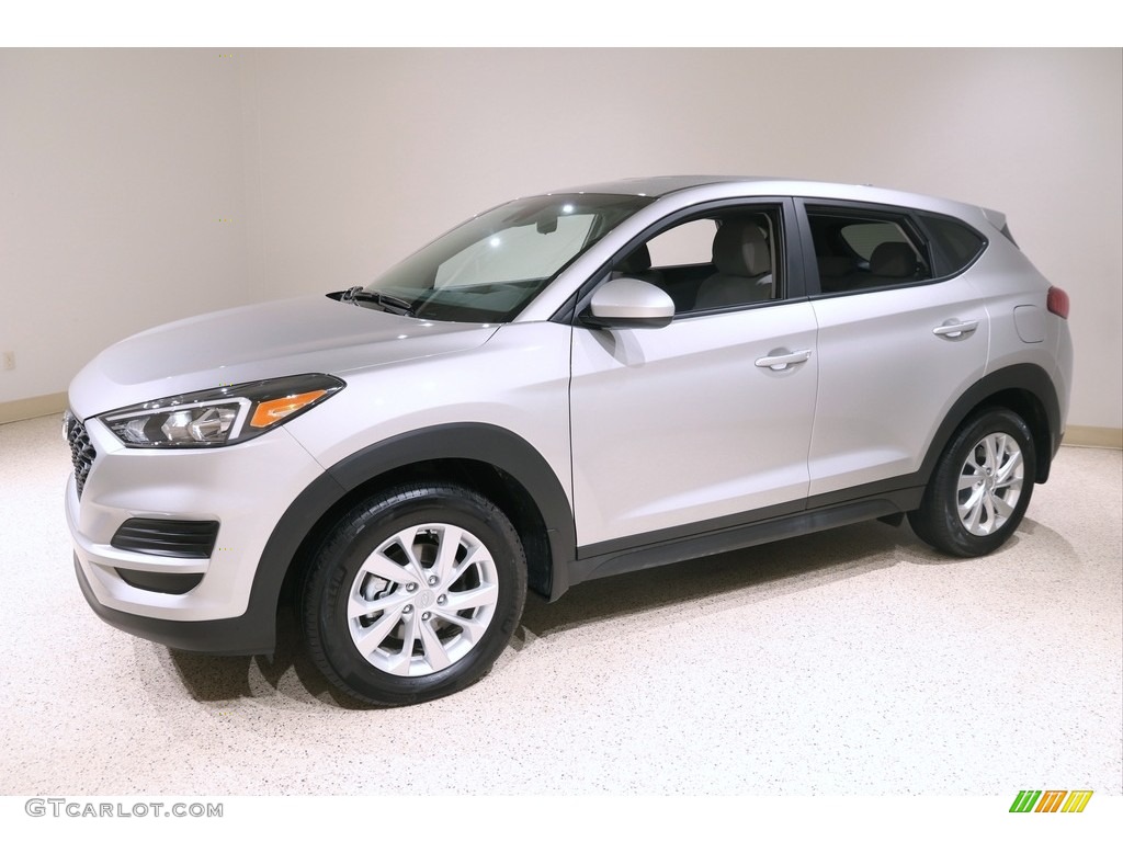 2020 Tucson SE AWD - Stellar Silver / Gray photo #3