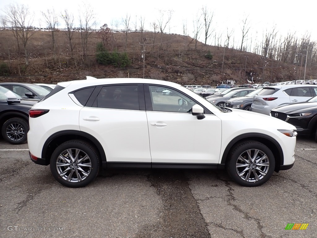 Snowflake White Pearl Mica 2021 Mazda CX-5 Grand Touring Reserve AWD Exterior Photo #140649883