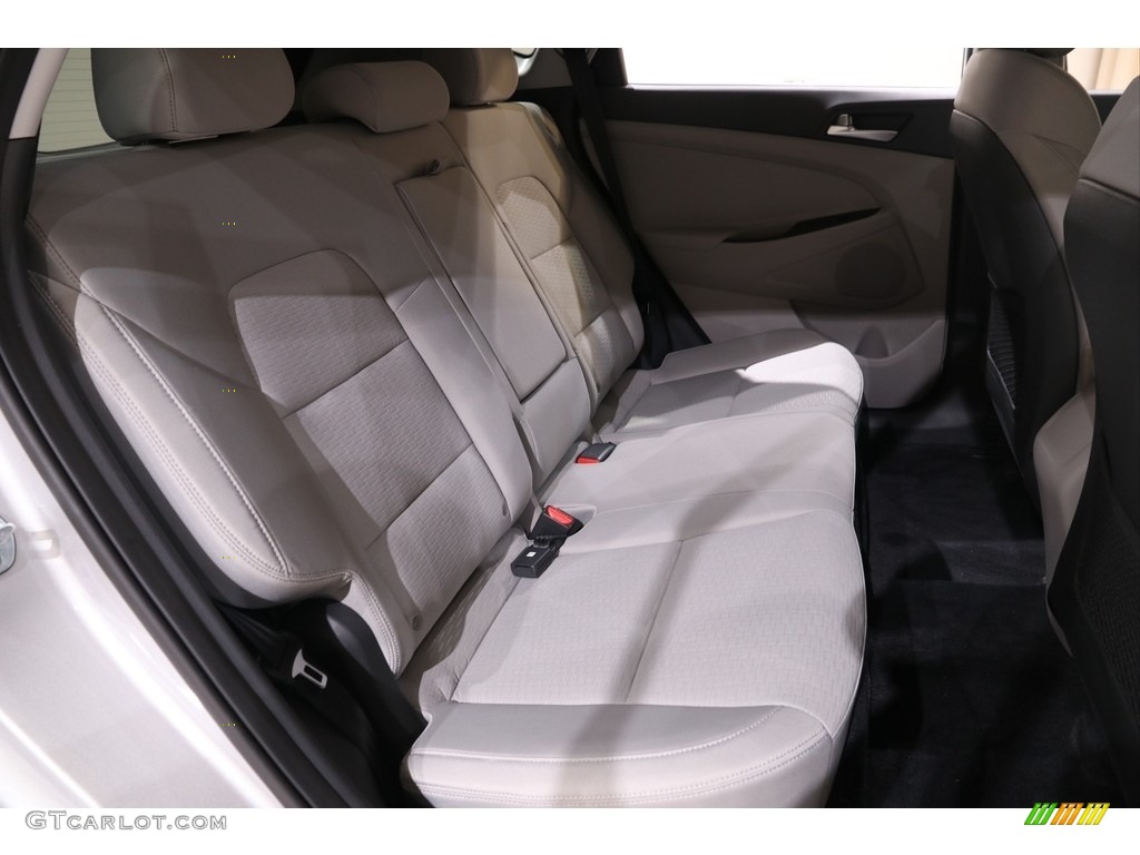 Gray Interior 2020 Hyundai Tucson SE AWD Photo #140649901