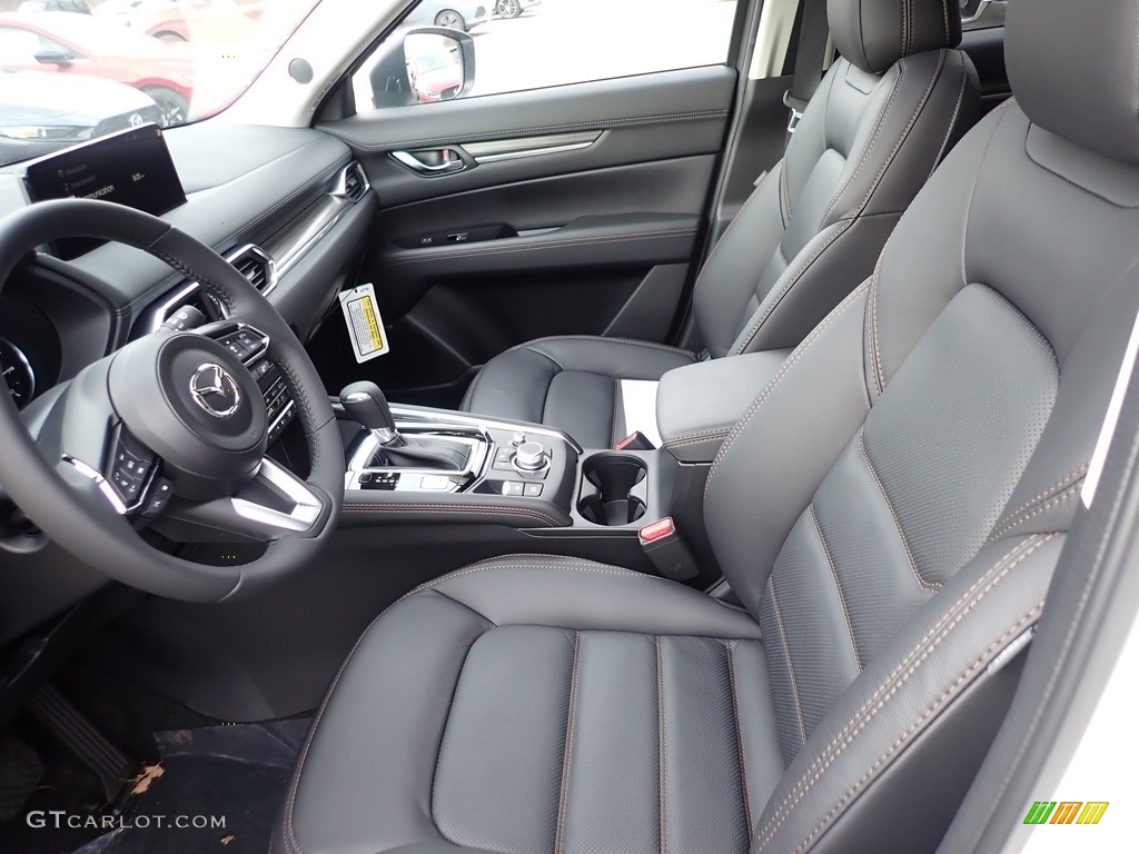 Black Interior 2021 Mazda CX-5 Grand Touring Reserve AWD Photo #140650102