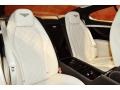 2016 Bentley Continental GT Linen Interior Rear Seat Photo