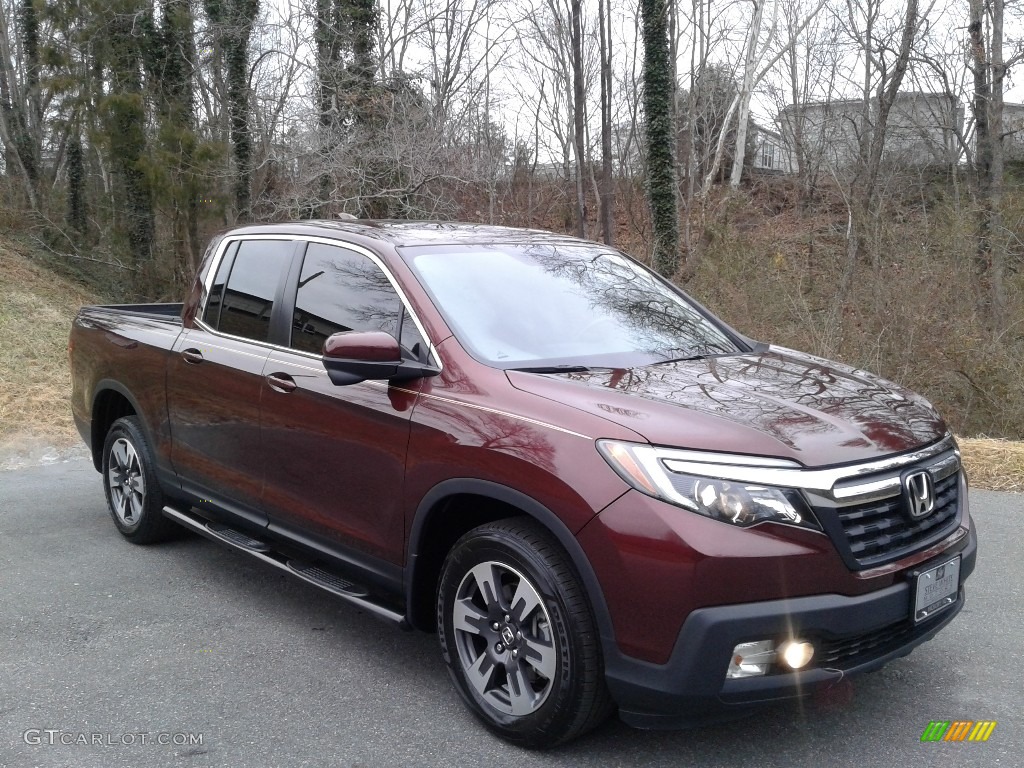 Deep Scarlet Pearl 2019 Honda Ridgeline RTL-T AWD Exterior Photo #140650372