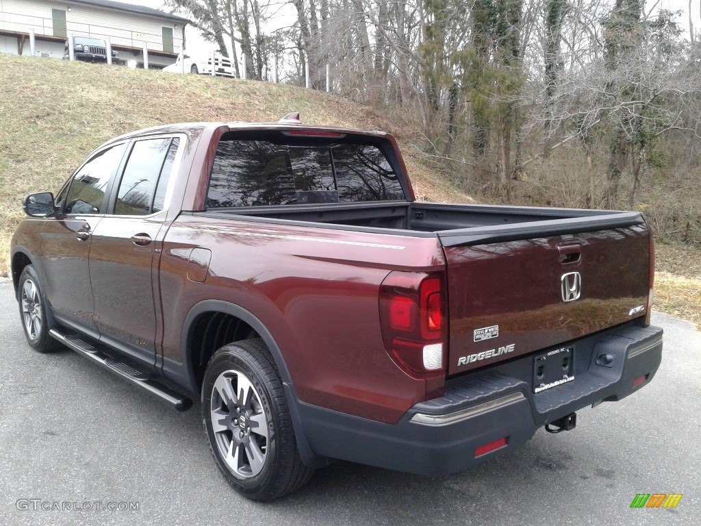 2019 Ridgeline RTL-T AWD - Deep Scarlet Pearl / Beige photo #11