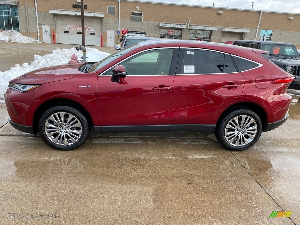 Ruby Flare Pearl 2021 Toyota Venza Hybrid XLE AWD Exterior Photo #140650751