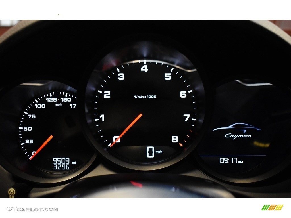 2018 Porsche 718 Cayman Standard 718 Cayman Model Gauges Photos