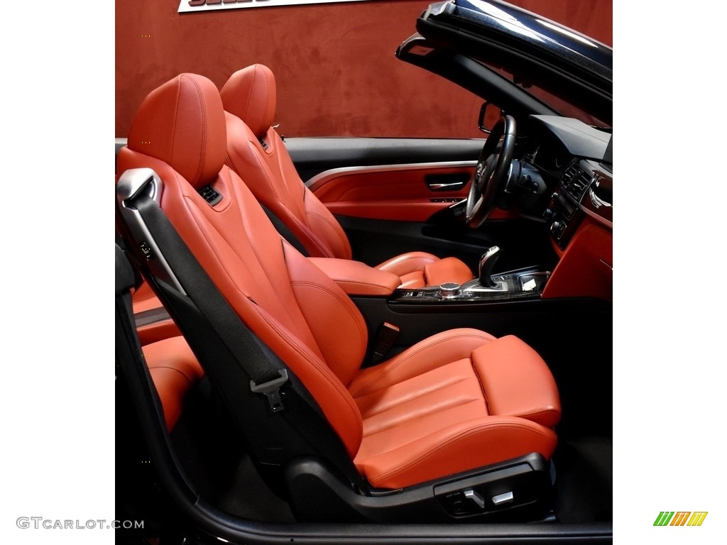 2018 BMW 4 Series 440i xDrive Convertible Front Seat Photo #140651062