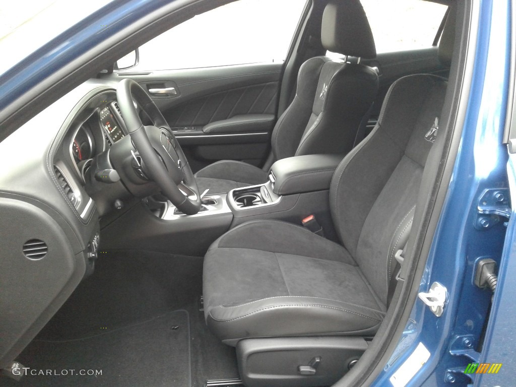Black Interior 2021 Dodge Charger Scat Pack Photo #140651386