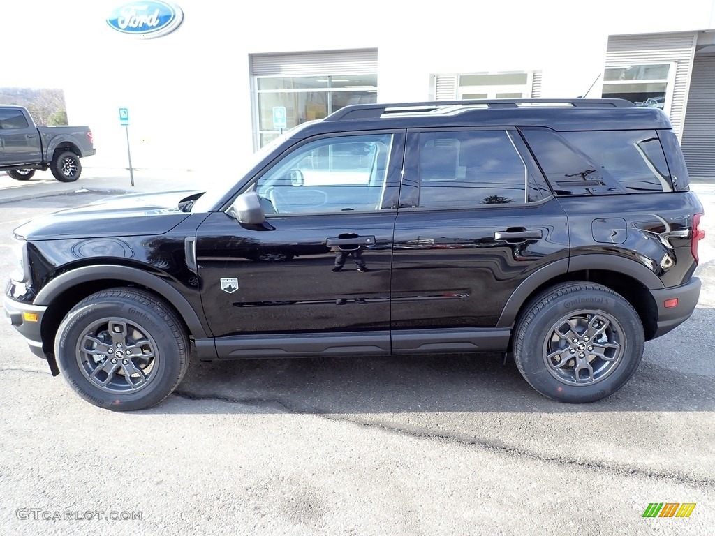 Shadow Black 2021 Ford Bronco Sport Big Bend 4x4 Exterior Photo #140651408