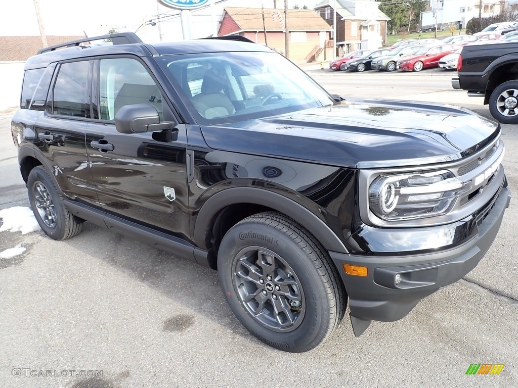 Shadow Black 2021 Ford Bronco Sport Big Bend 4x4 Exterior Photo #140651569