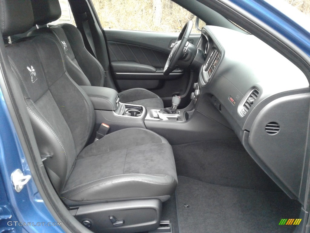 Black Interior 2021 Dodge Charger Scat Pack Photo #140651572