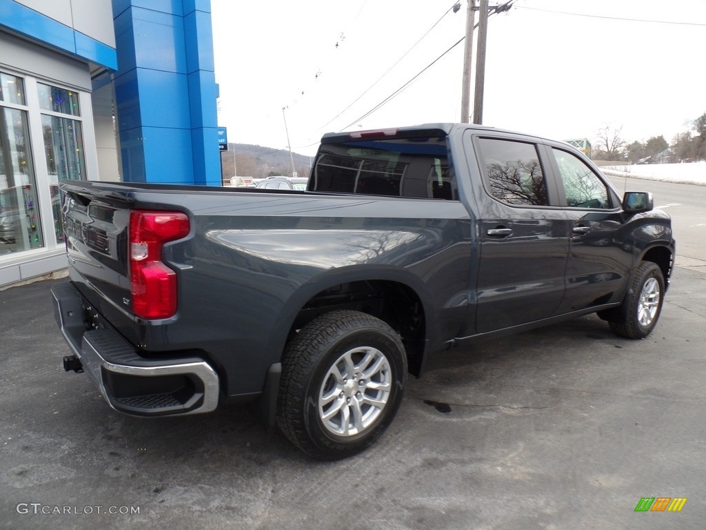 2021 Silverado 1500 LT Crew Cab 4x4 - Shadow Gray Metallic / Jet Black photo #7