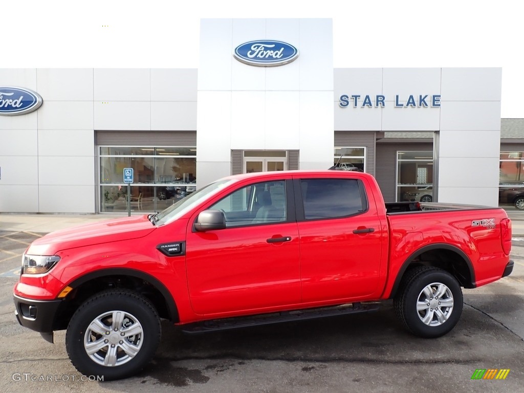 Race Red Ford Ranger