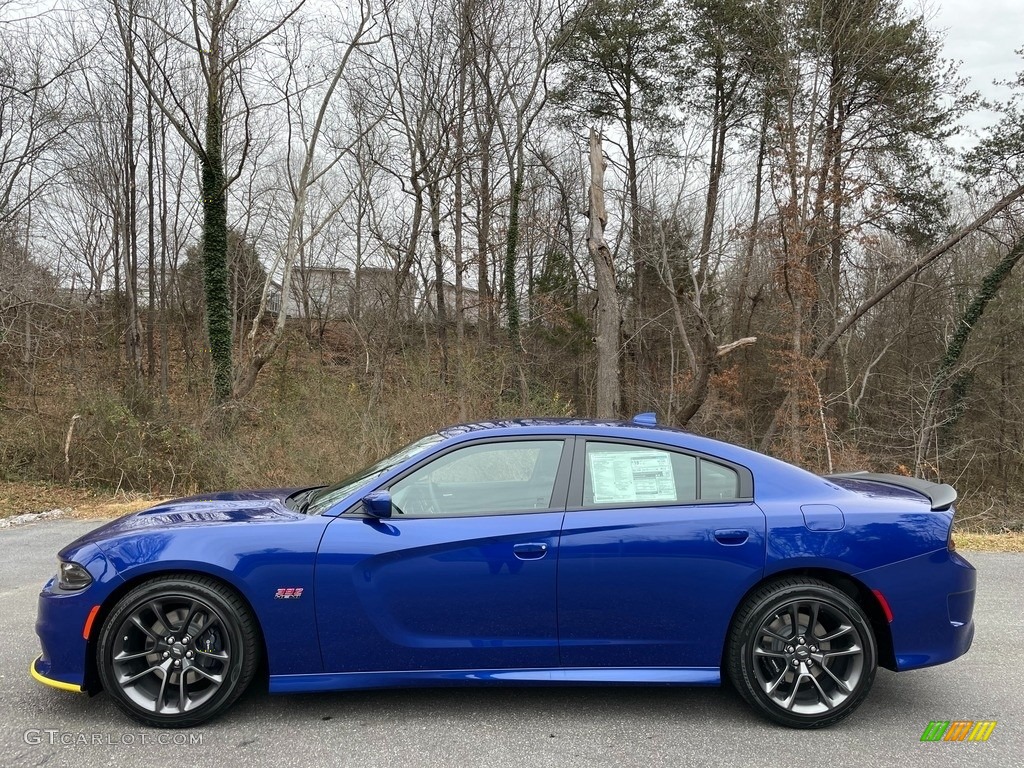 2021 Charger Scat Pack - Indigo Blue / Black photo #1