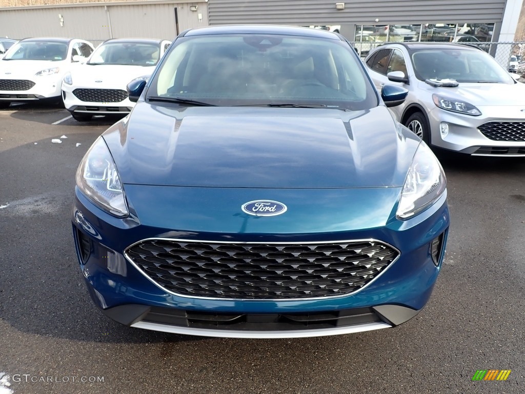 2020 Escape SE 4WD - Dark Persian Green Metallic / Dark Earth Gray photo #4