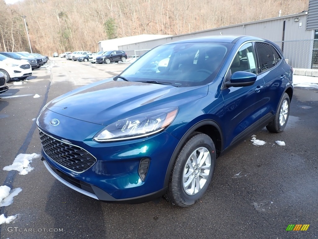 2020 Escape SE 4WD - Dark Persian Green Metallic / Dark Earth Gray photo #5