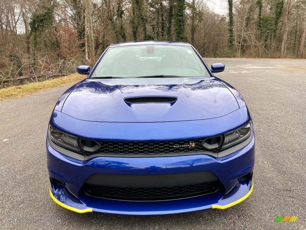 2021 Charger Scat Pack - Indigo Blue / Black photo #4