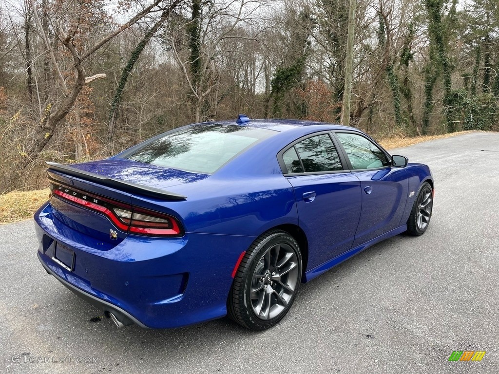 2021 Charger Scat Pack - Indigo Blue / Black photo #6