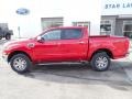 Rapid Red Metallic - Ranger Lariat SuperCrew 4x4 Photo No. 2