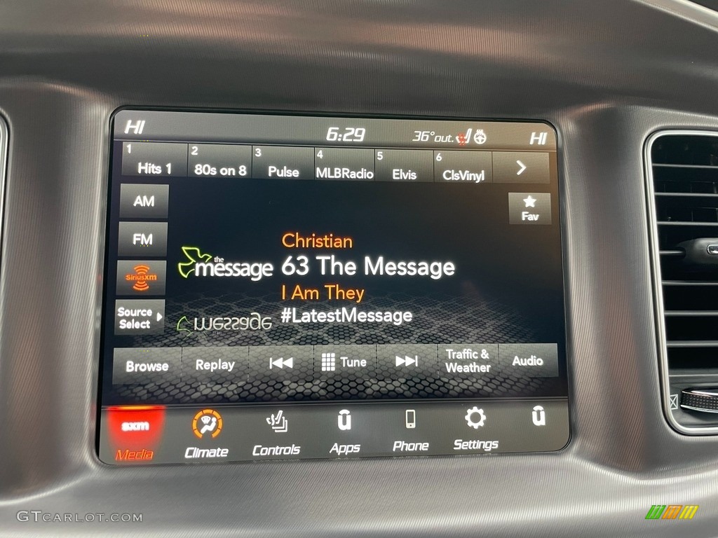 2021 Dodge Charger Scat Pack Audio System Photo #140652430