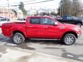 Rapid Red Metallic 2021 Ford Ranger Lariat SuperCrew 4x4 Exterior