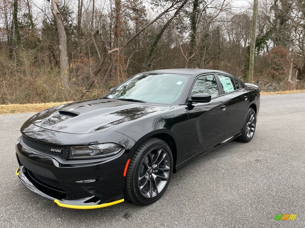 Pitch Black 2021 Dodge Charger R/T Exterior Photo #140652682