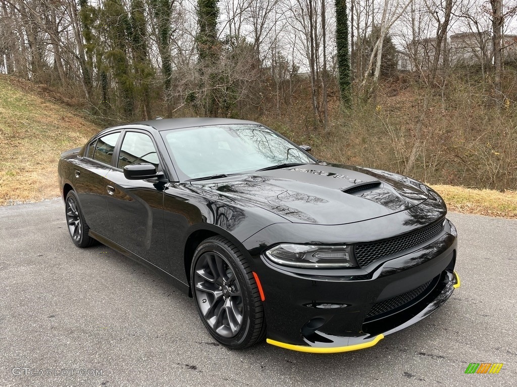 Pitch Black 2021 Dodge Charger R/T Exterior Photo #140652733