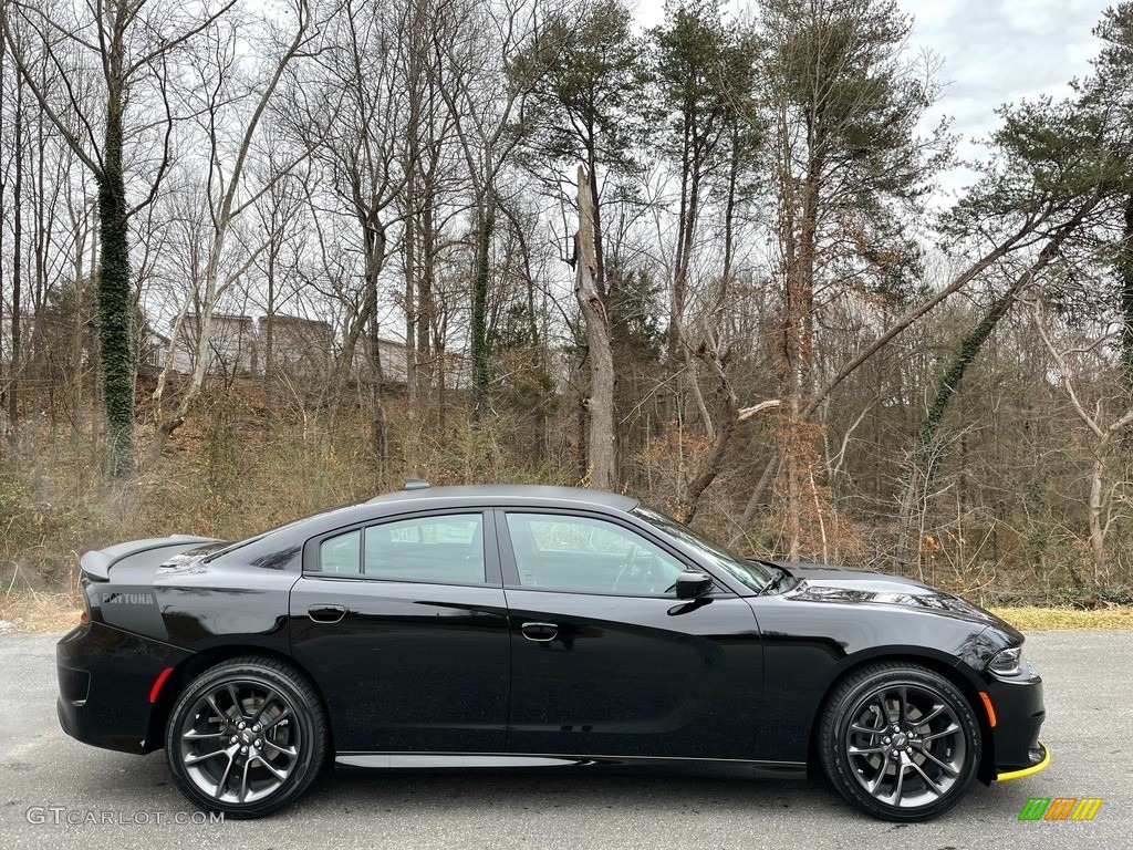 Pitch Black 2021 Dodge Charger R/T Exterior Photo #140652760