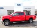 Race Red 2021 Ford F250 Super Duty XLT Crew Cab 4x4