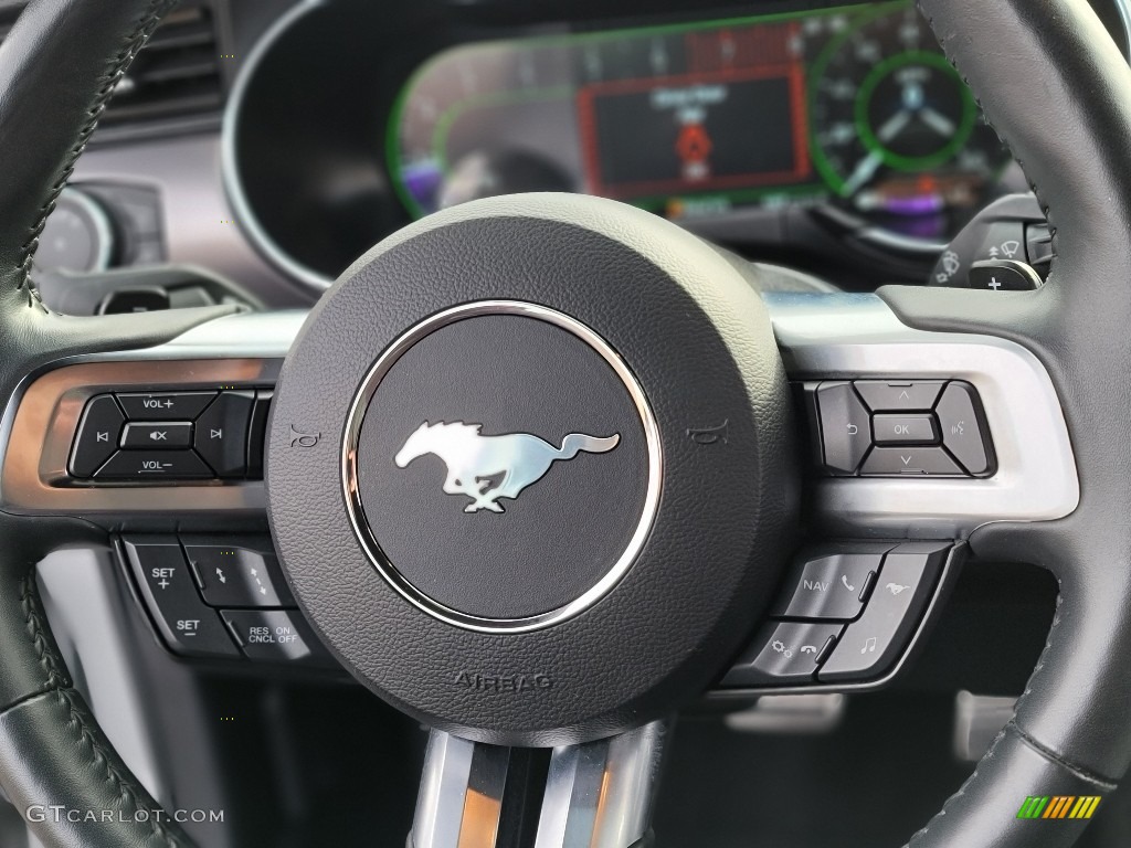 2019 Mustang EcoBoost Premium Fastback - Ingot Silver / Ebony photo #10