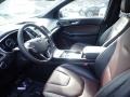 Titanium Ebony/Brunello 2020 Ford Edge Titanium AWD Interior Color