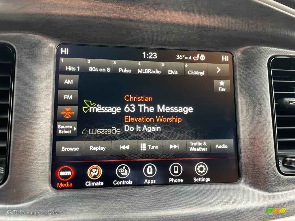 2021 Dodge Charger R/T Controls Photo #140653186