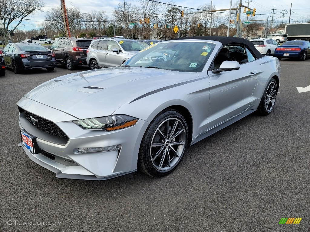 Ingot Silver 2019 Ford Mustang EcoBoost Premium Fastback Exterior Photo #140653216