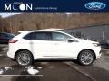 Star White Metallic Tri-Coat 2020 Ford Edge Titanium AWD