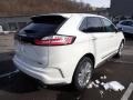 2020 Star White Metallic Tri-Coat Ford Edge Titanium AWD  photo #2