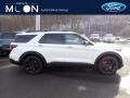 Star White Metallic Tri-Coat 2021 Ford Explorer ST 4WD