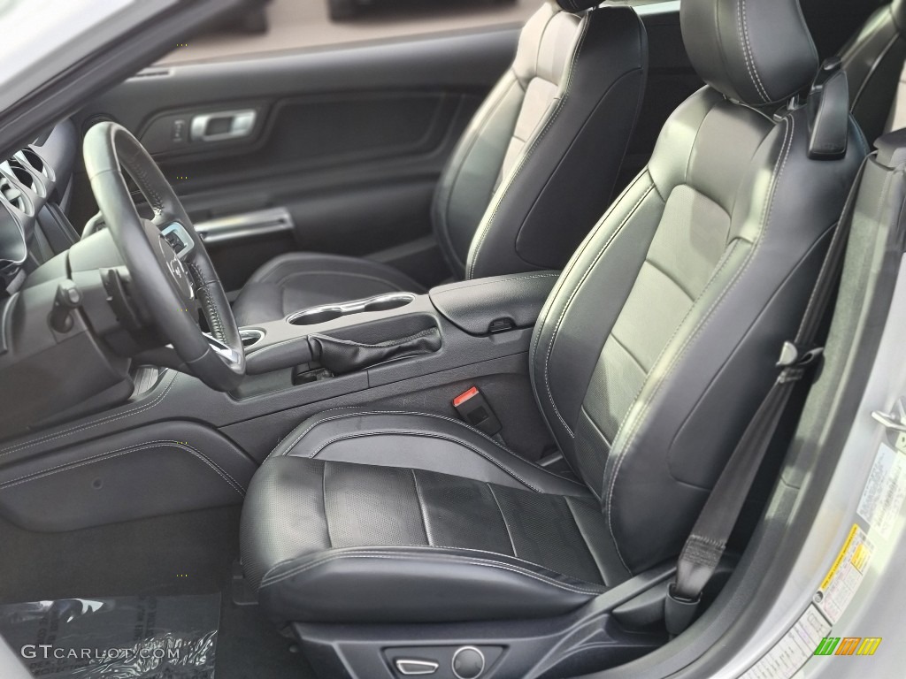 2019 Ford Mustang EcoBoost Premium Fastback Front Seat Photo #140653582