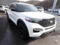 2021 Star White Metallic Tri-Coat Ford Explorer ST 4WD  photo #3