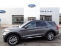 Carbonized Gray Metallic 2021 Ford Explorer XLT 4WD