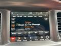 2021 Dodge Charger Black/Ruby Red Interior Audio System Photo