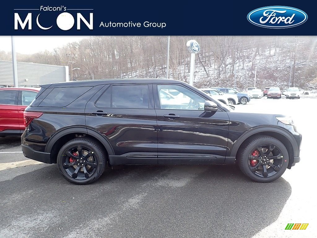 Agate Black Metallic Ford Explorer