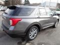 2021 Carbonized Gray Metallic Ford Explorer XLT 4WD  photo #6