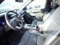 Ebony 2021 Ford Explorer ST 4WD Interior Color