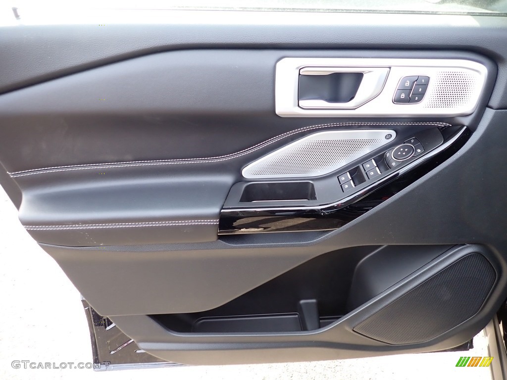 2021 Explorer ST 4WD - Agate Black Metallic / Ebony photo #11